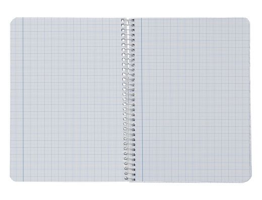 Cuaderno espiral liderpapel A5 witty tapa dura 80h 90gr milimetrado 2mm colores surtidos