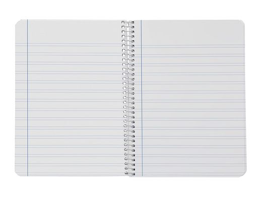Cuaderno espiral liderpapel A5 witty tapa dura 80h 90gr pauta ancha 3,5mm con margen colores surtidos