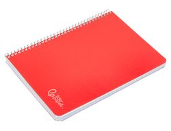 Cuaderno espiral liderpapel A5 witty tapa dura 80h 90gr pauta ancha 3,5mm con margen colores surtidos