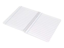 Cuaderno espiral liderpapel A5 witty tapa dura 80h 90gr pauta estrecha 2,5mm con margen colores surtidos