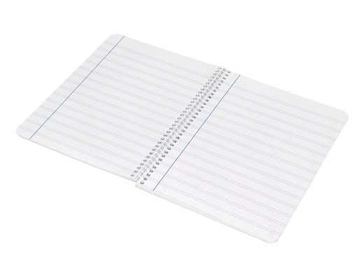 Cuaderno espiral liderpapel A5 witty tapa dura 80h 90gr pauta estrecha 2,5mm con margen colores surtidos