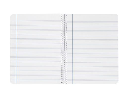 Cuaderno espiral liderpapel A5 witty tapa dura 80h 90gr pauta estrecha 2,5mm con margen colores surtidos