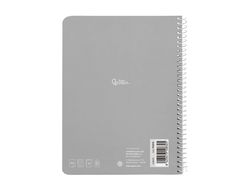 Cuaderno espiral liderpapel A5 witty tapa dura 80h 90gr pauta estrecha 2,5mm con margen colores surtidos