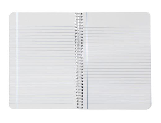 Cuaderno espiral liderpapel A5 witty tapa dura 80h 90gr rayado horizontal 8mm con margen colores surtidos