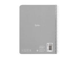 Cuaderno espiral liderpapel A5 witty tapa dura 80h 90gr rayado montessori 5 mm colores surtidos