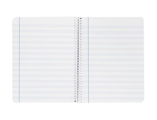 Cuaderno espiral liderpapel A5 witty tapa dura 80h 90gr rayado montessori 5 mm colores surtidos