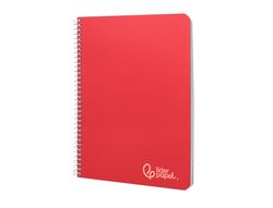 Cuaderno espiral liderpapel A5 witty tapa dura 80h 90gr rayado nş46 con margen colores surtidos