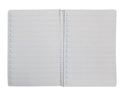 Cuaderno espiral liderpapel din A4 pautaguia tapa dura 80h 90 gr cuadro pautado 5mm color amarillo
