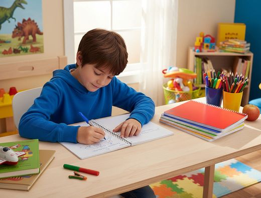 Cuaderno espiral liderpapel din A4 tapa polipropileno 80h 90gr cuadro 4mm con margen pack 5+1 colores surtidos