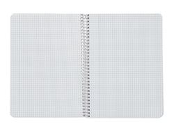 Cuaderno espiral liderpapel A4 smart tapa blanda 80h 75gr cuadro 4 mm con margen colores surtidos