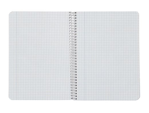 Cuaderno espiral liderpapel A4 smart tapa blanda 80h 75gr cuadro 4 mm con margen colores surtidos