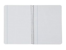 Cuaderno espiral liderpapel A4 smart tapa blanda 80h 75gr cuadro 6 mm con margen colores surtidos