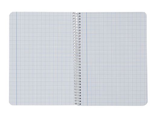 Cuaderno espiral liderpapel A4 smart tapa blanda 80h 75gr milimetrado 2mm colores surtidos