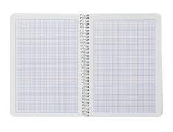 Cuaderno espiral liderpapel A4 smart tapa blanda 80h 75gr rayado nş46 colores surtidos
