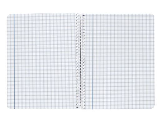 Cuaderno espiral liderpapel A4 witty tapa dura 80h 90gr cuadro 3mm con margen colores surtidos
