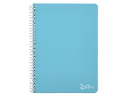 Cuaderno espiral liderpapel A4 witty tapa dura 80h 90gr cuadro 3mm con margen colores surtidos