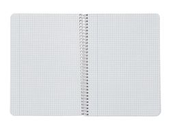 Cuaderno espiral liderpapel A4 witty tapa dura 80h 90gr cuadro 4mm con margen color violeta