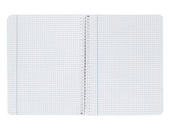 Cuaderno espiral liderpapel A4 witty tapa dura 80h 90gr cuadro 5mm con margen colores surtidos