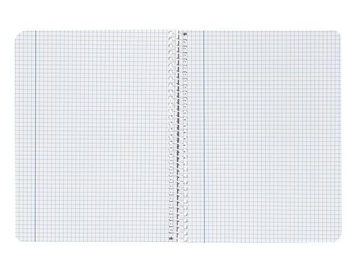 Cuaderno espiral liderpapel A4 witty tapa dura 80h 90gr cuadro 5mm con margen colores surtidos