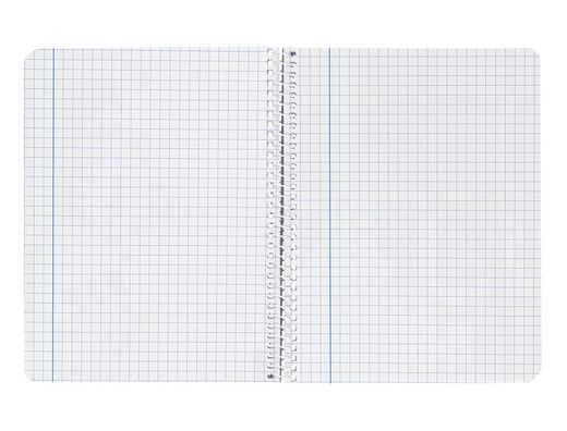 Cuaderno espiral liderpapel A4 witty tapa dura 80h 90gr cuadro 6mm con margen colores surtidos