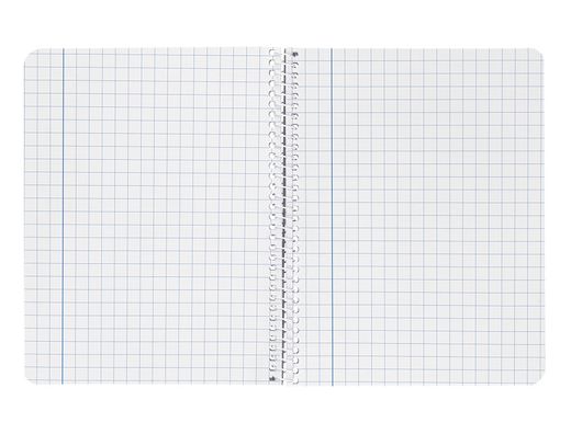 Cuaderno espiral liderpapel A4 witty tapa dura 80h 90gr cuadro 8mm con margen colores surtidos