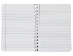 Cuaderno espiral liderpapel A4 witty tapa dura 80h 90gr pauta 3,5mm con margen colores surtidos