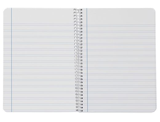 Cuaderno espiral liderpapel A4 witty tapa dura 80h 90gr pauta 3,5mm con margen colores surtidos