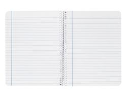 Cuaderno espiral liderpapel A4 witty tapa dura 80h 90gr rayado horizontal 8mm con margen colores surtidos