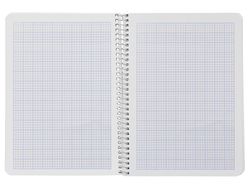 Cuaderno espiral liderpapel A4 witty tapa dura 80h 90gr rayado nş46 colores surtidos