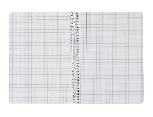 Cuaderno espiral liderpapel A4 smart tapa blanda 80h 75gr cuadro 8 mm con margen colores surtidos