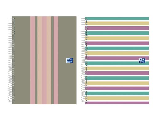 Cuaderno espiral oxford europeanbook 5 tapa extradura din a4+ 120 hojas horizontal