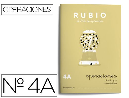 Cuaderno Operaciones 4A P4A