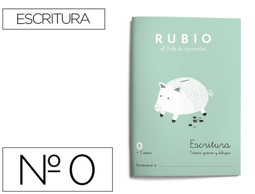 Cuaderno Preescritura 0 C0