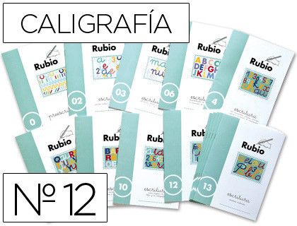 Cuaderno Rubio Caligrafia Nº 12