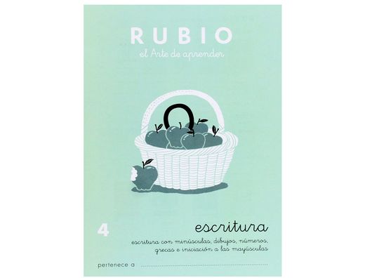 Cuaderno Rubio Caligrafia Nº 4