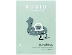 Cuaderno Rubio Caligrafia Nº 6