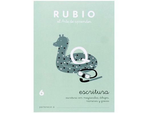 Cuaderno Rubio Caligrafia Nº 6