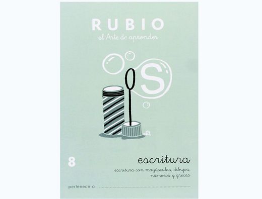 Cuaderno Rubio Caligrafia Nº 8