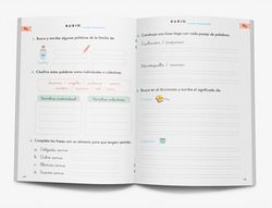 Cuaderno rubio competencia lectora 1 mundo sensaciones