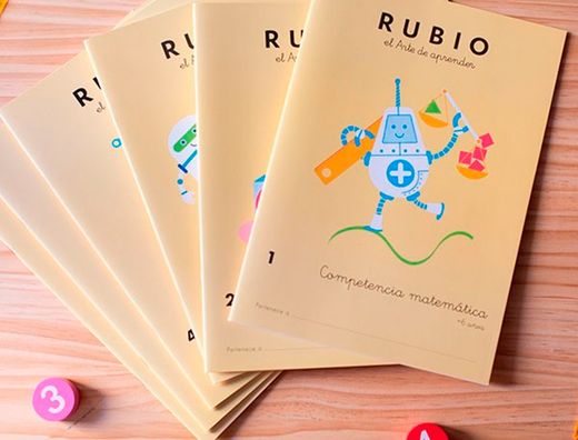 Cuaderno rubio competencia matematica 5