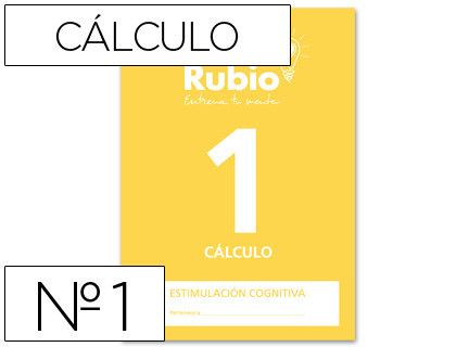 Cuaderno Rubio Entrena Tu Mente Estimulacion Cognitiva Calculo 1