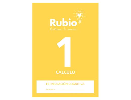 Cuaderno Rubio Entrena Tu Mente Estimulacion Cognitiva Calculo 1