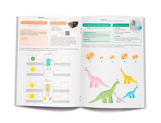 Cuaderno rubio habilidades matematicas + 5 años