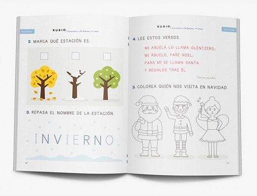 Cuaderno rubio iniciacion a la lectura + 4 años