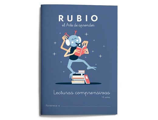 Cuaderno rubio lecturas comprensivas + 6 años