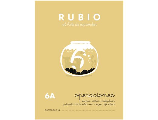 Cuaderno Rubio Problemas Nº 6A