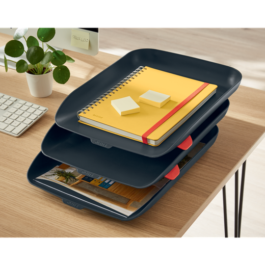 Cuaderno Wiro Leitz Cosy. Tapas duras. 80 hojas cuadriculado, DIN B5, amarillo