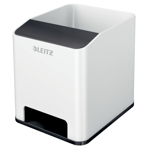 Cubilete Leitz WOW DUAL, negro/blanco