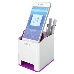Cubilete Leitz WOW DUAL, violeta/blanco