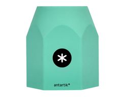 Cubilete portalapices antartik silicona hexagonal colores surtidos pastel celeste coral lavanda y menta